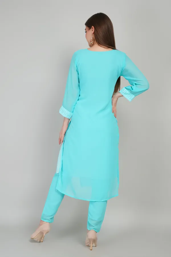 Women_Georgette_Kurta_And_Trouser_With_Dupatta_Set_Elegant_Party_And_Festive_Wear