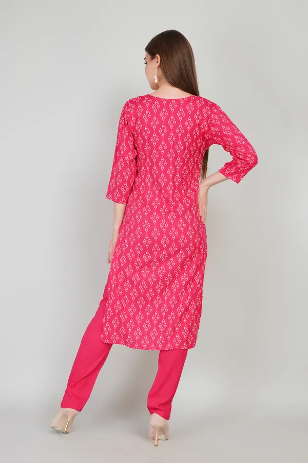 Women_Rayon_Kurta_And_Trouser_With_Dupatta_Set_Elegant_Party_And_Festive_Wear