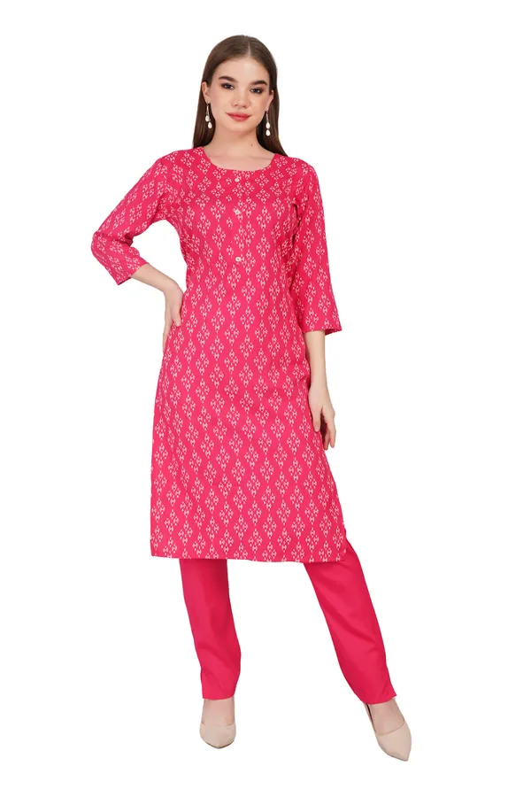 Women_Rayon_Kurta_And_Trouser_With_Dupatta_Set_Elegant_Party_And_Festive_Wear
