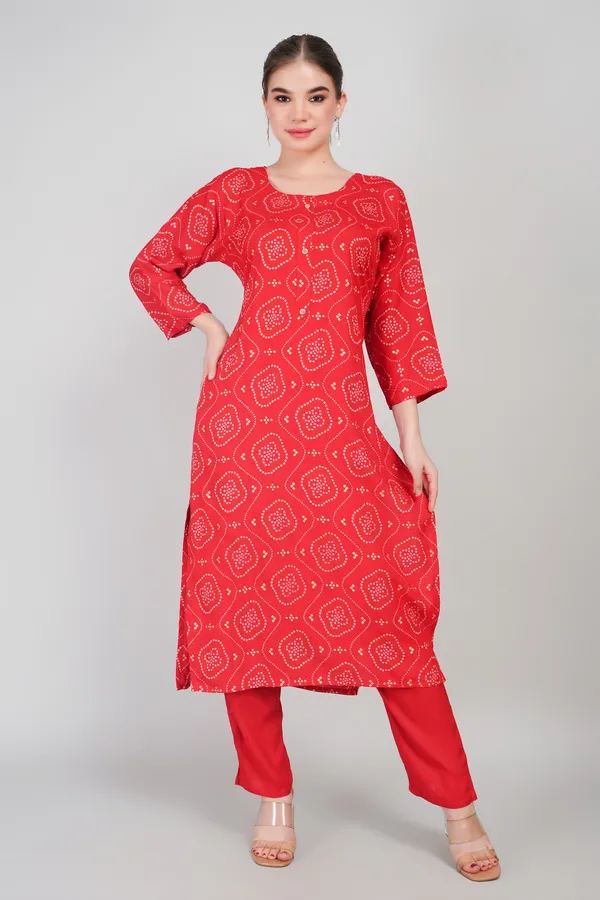 Women_Rayon_Kurta_And_Trouser_With_Dupatta_Set_Elegant_Party_And_Festive_Wear