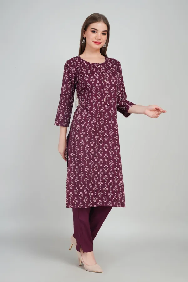 Women_Rayon_Kurta_And_Trouser_With_Dupatta_Set_Elegant_Party_And_Festive_Wear