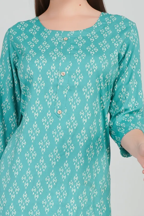 Women_Rayon_Kurta_And_Trouser_With_Dupatta_Set_Elegant_Party_And_Festive_Wear
