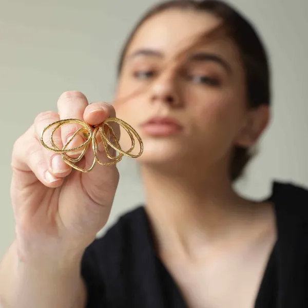 Premium_And_Fancy_Design_Brass_Twig_Earring_Gold