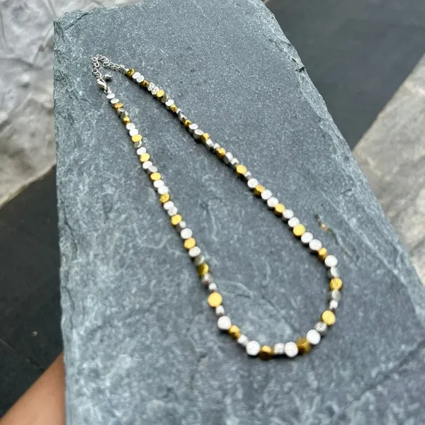 Premium_And_Fancy_Design_Brass_Pebbles_Necklace