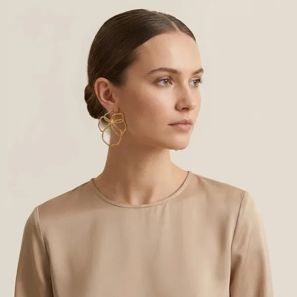 Premium_And_Fancy_Design_Brass_Poppy_Earring_Gold