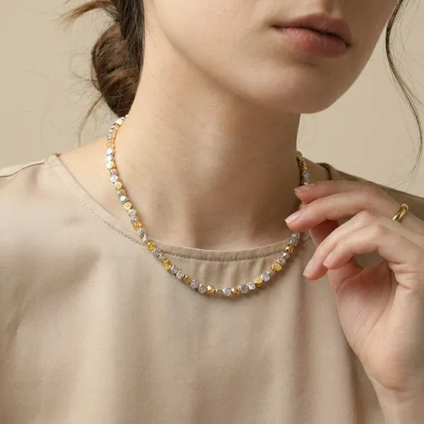Premium_And_Fancy_Design_Brass_Pebbles_Necklace