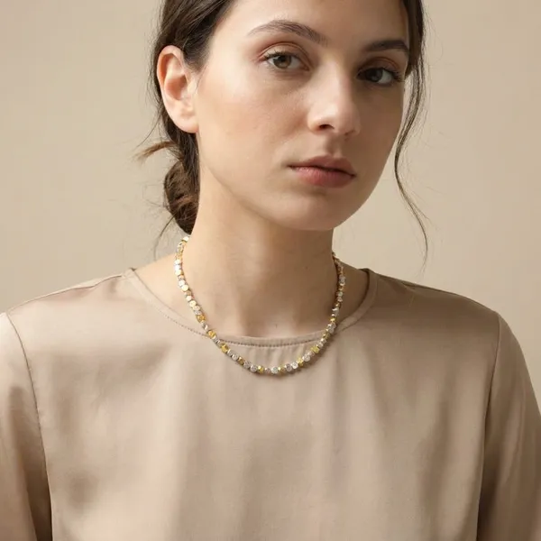 Premium_And_Fancy_Design_Brass_Pebbles_Necklace