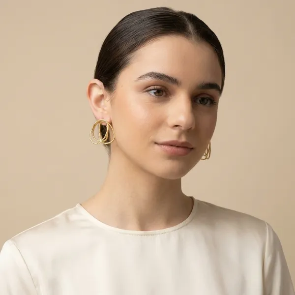 Premium_And_Fancy_Design_Brass_Twig_Earring_Gold