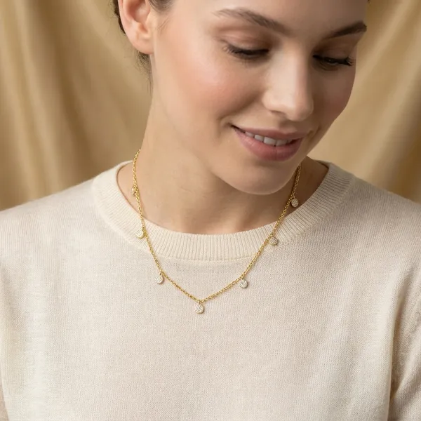 Premium_And_Fancy_Design_Brass_Tiny_Drops_Necklace