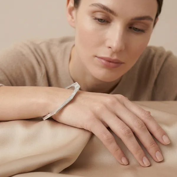 Premium_And_Fancy_Design_Brass_Hexagon_Bracelet_Silver