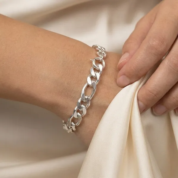 Premium_And_Fancy_Design_Brass_Oval_Silver_Bracelet