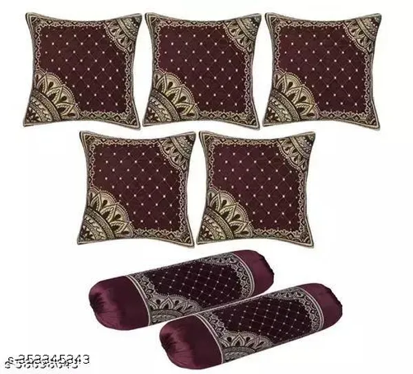 Brown_Voguish_Cushion_Covers_Pack_Of_7