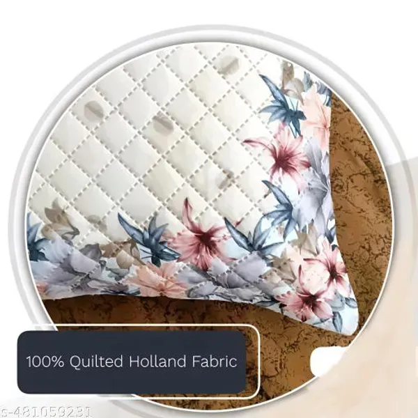 White_Ultra_Soft_Holland_Velvet_Rose_Printed_Cushion_Cover_Pack_Of_5