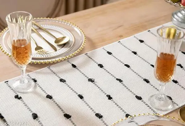 White_Classy_Table_Runners_Pack_Of_1