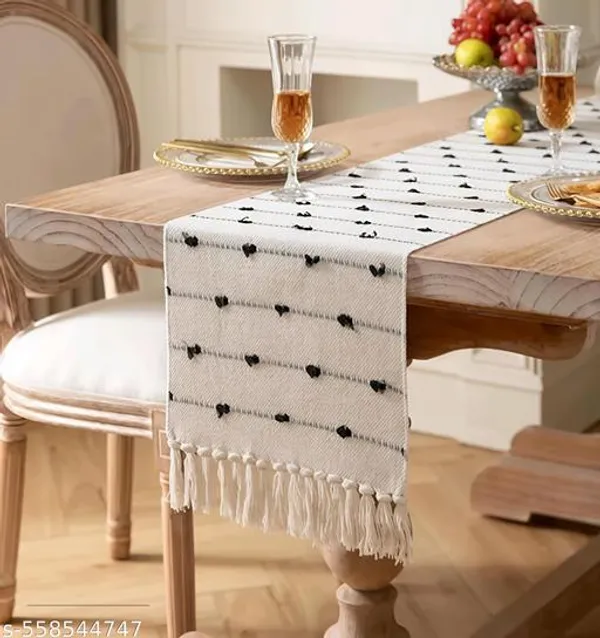 White_Classy_Table_Runners_Pack_Of_1