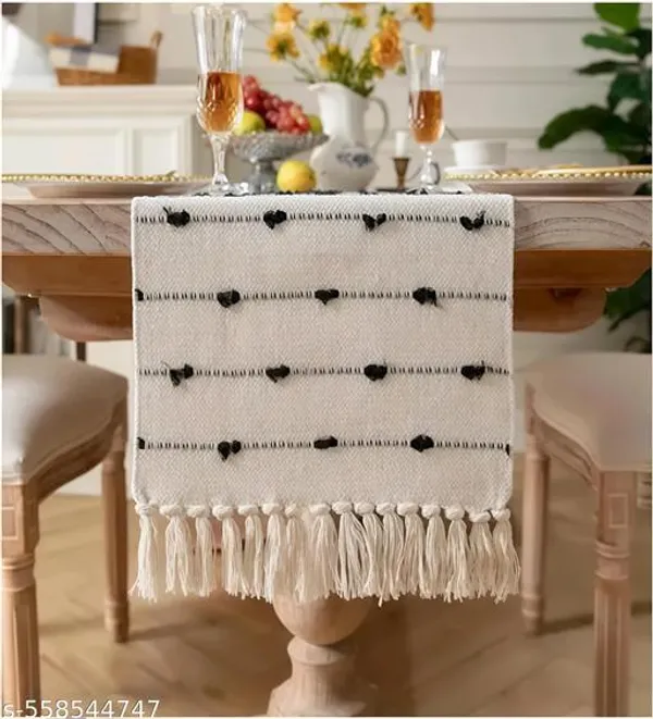White_Classy_Table_Runners_Pack_Of_1