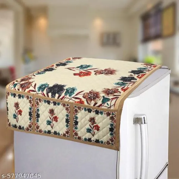 Multicolor_Quilted_Fabric_Fridge_Top_Cover_Pack_Of_5