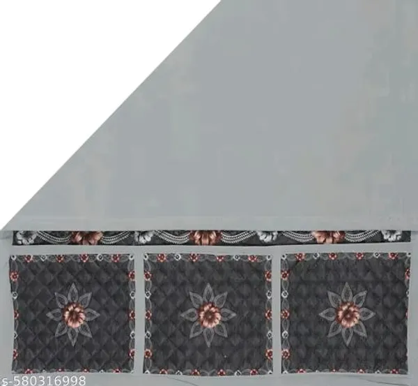 Grey_Trendy_Fridge_Cover_Pack_Of_1