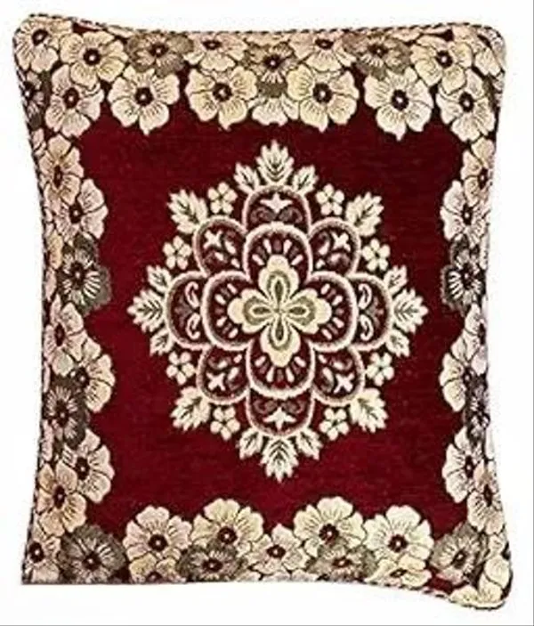 Maroon_Graceful_Cushion_Covers_Pack_Of_5