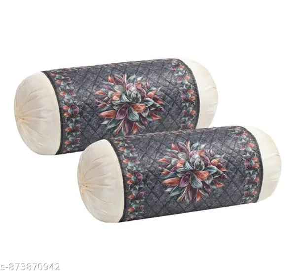 Multicolor_Ultra_Soft_Holland_Velvet_Rose_Printed_Bolster_Cover_Pack_Of_2