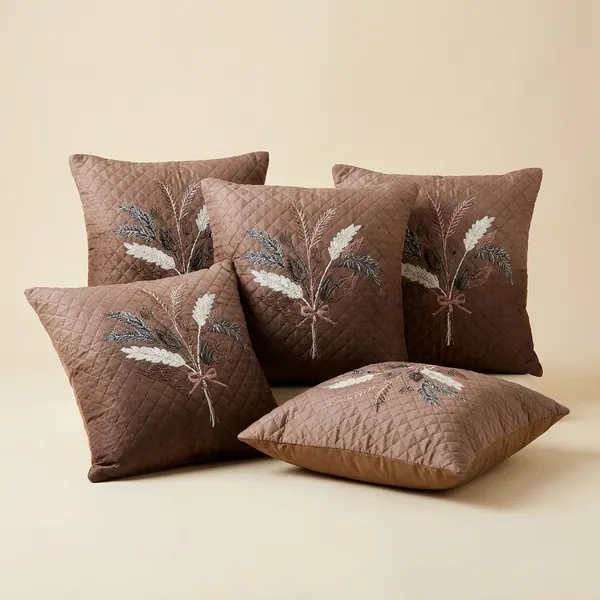 Grey_Ultra_Soft_Holland_Velvet_Rose_Printed_Cushion_Cover_Pack_Of_5