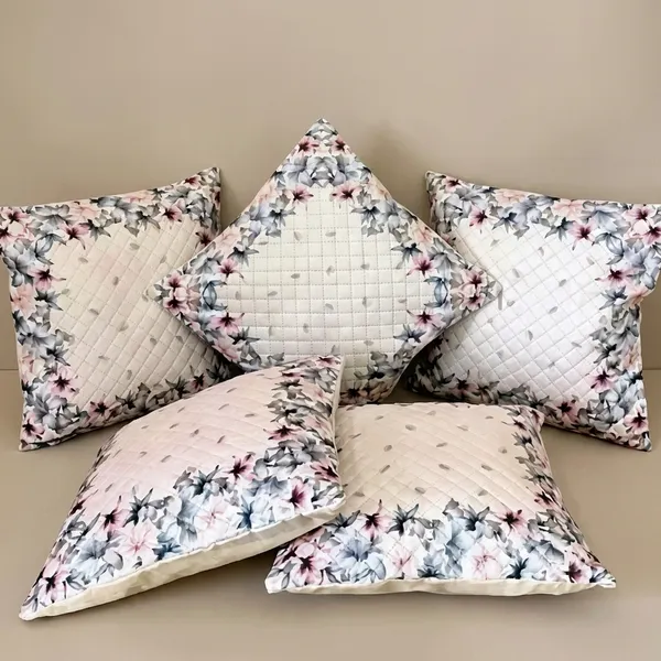 White_Ultra_Soft_Holland_Velvet_Rose_Printed_Cushion_Cover_Pack_Of_5