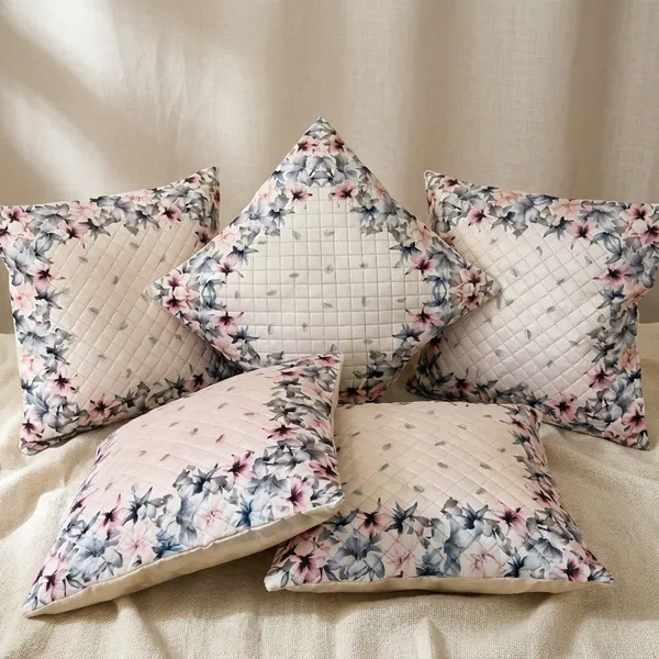 White_Ultra_Soft_Holland_Velvet_Rose_Printed_Cushion_Cover_Pack_Of_5