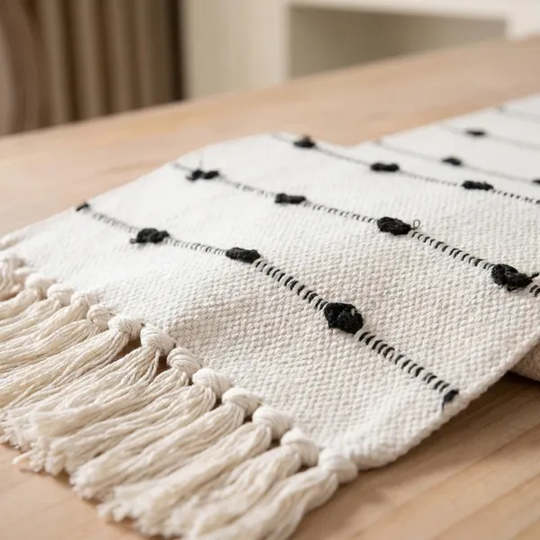 White_Classy_Table_Runners_Pack_Of_1