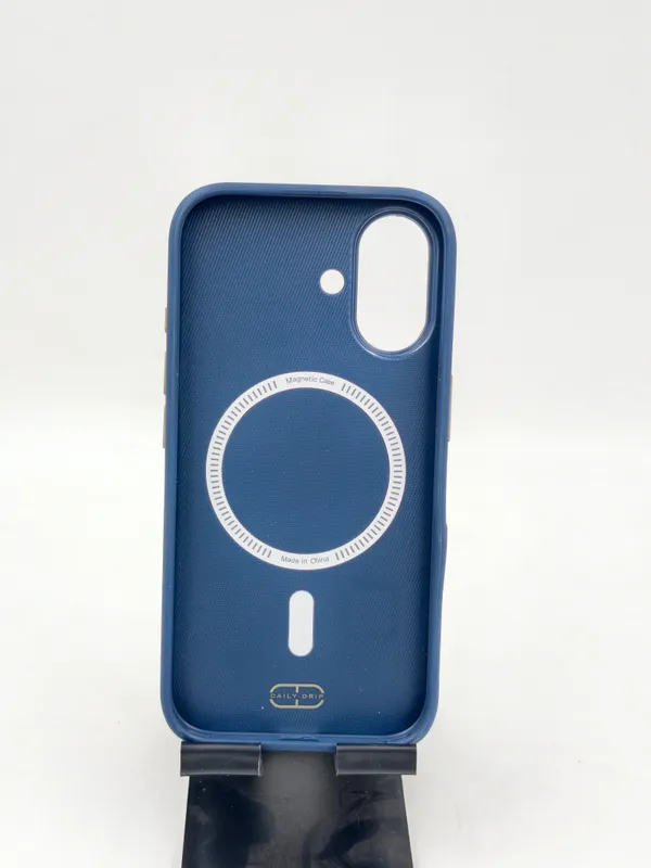 Blue_Silicone_Ribbed_Mobile_Back_Cover_With_Gold_Accent_Stripe_IPhone_16_&_17