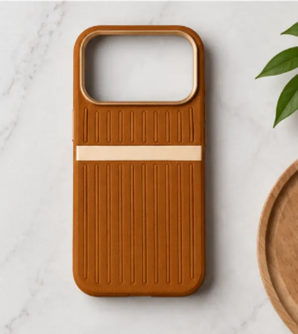 Brown_Pu_Leather_Mobile_Back_Cover_Kickstand_Iphone_17_Pro_&_Pro_Max