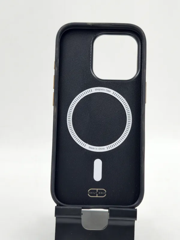 Black_Tpu_Textured_Mobile_Back_Cover_Stand_&_Gold_Strip_iPhone_16__Pro_Max