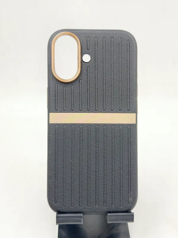 Grey_Tpu_Textured_Mobile_Back_Cover_Gold_Accents_Iphone_16_&_17