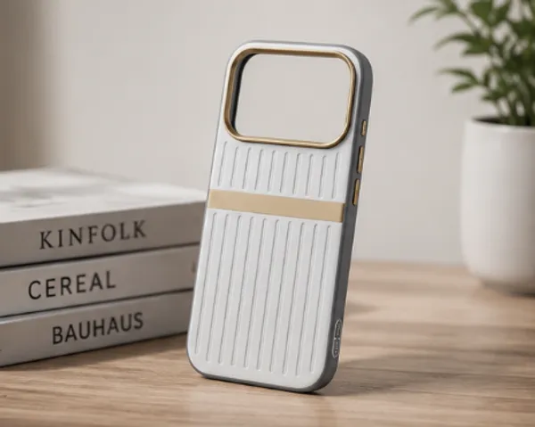 White_Tpu_Dual-Tone_Mobile_Back_Cover_With_Adjustable_Stand_IPhone_17_Pro_&_Pro_Max