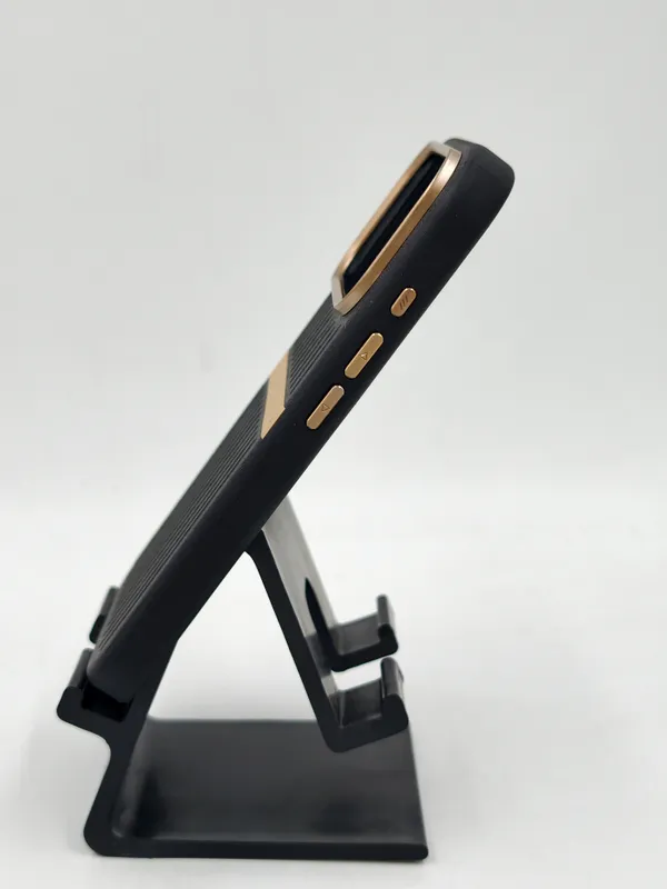 Black_Tpu_Textured_Mobile_Back_Cover_With_Kickstand_Gold_Camera_Bezel_iPhone_17_Pro_&_Pro_Max