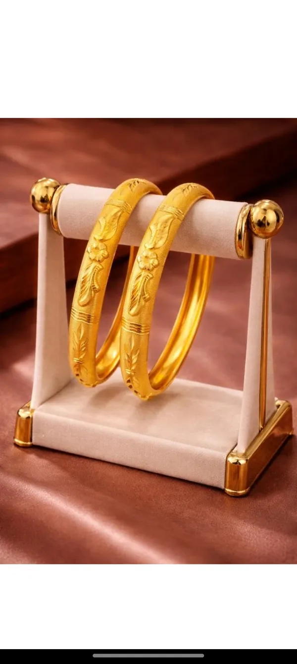 Traditional_Gold-Plated_Floral_Engraved_Bangles_(Set_Of_2)