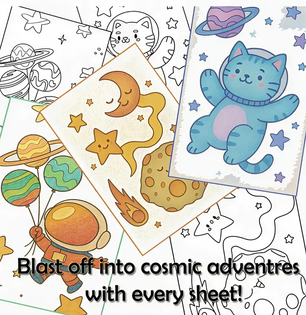 Space_Theme_Colouring_Book_Set_With_Scratch_Art_Pad,_Colour_Pencils_And_Wooden_Stick_Pack_2
