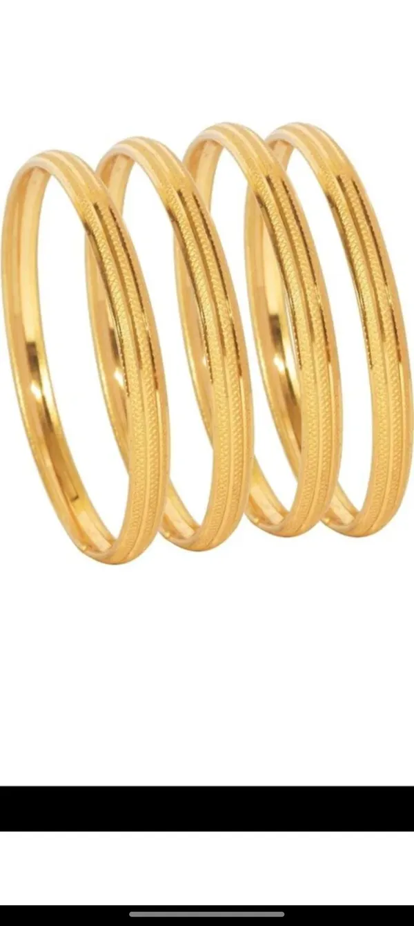 Set_Of_4_Gold-Plated_Textured_Bangles