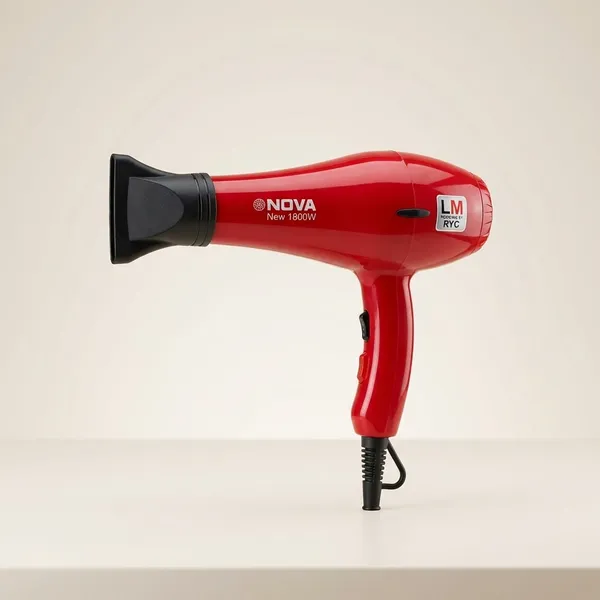 Nova_6130_Professional_Hair_Dryer_-_1800W_Metal_Body_(Pack_Of_60_Mixed_Colors)