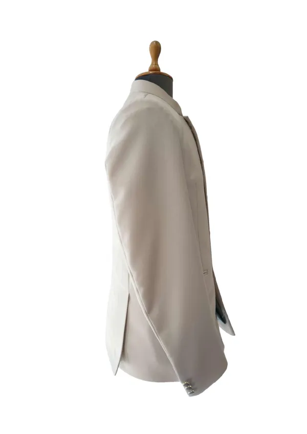 Beige_Formal_bandgala_Blazer__For_Men