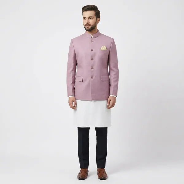 Lavender_Purple_Bandhgala_coat__For_Men