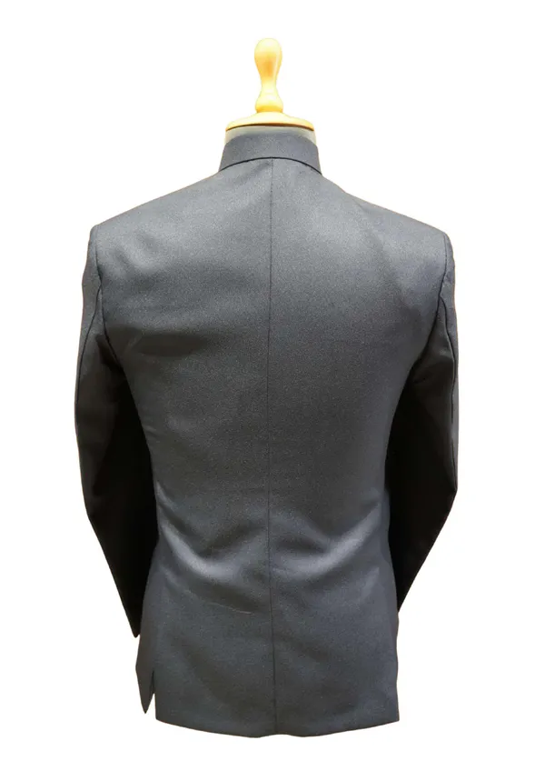 black__Bandhgala_Blazer_With_Gold_Buttons_For_Men