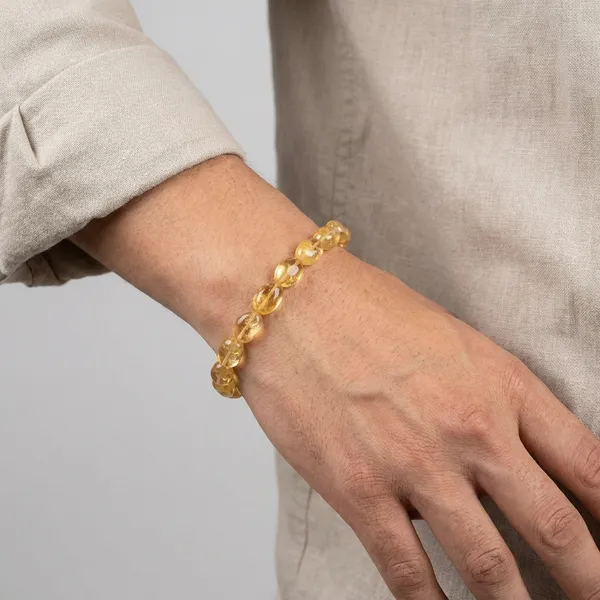 Natural_Citrine_Tumbled_Gemstone_Beaded_Bracelet_Wealth,_Success_And_Positivity_Enhancer