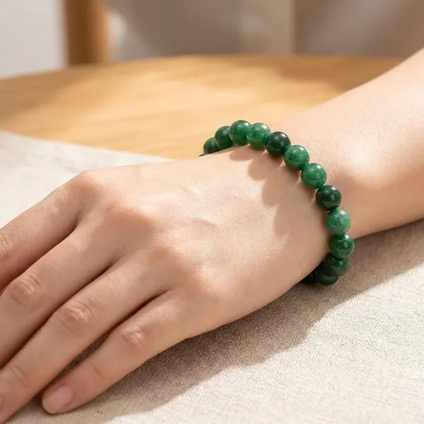 Natural_Green_Jade_Beaded_Bracelet