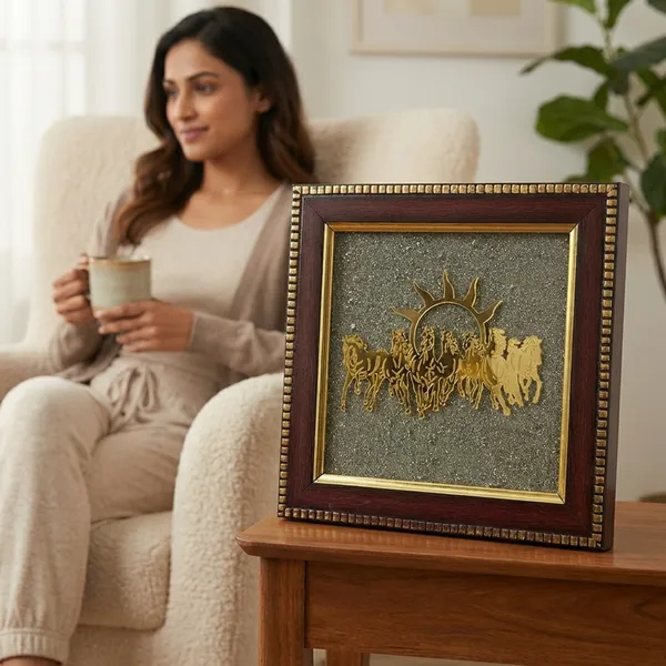 Pyrite_7_Horse_Photo_Frame_Vastu_Remedy_for_Success_And_Growth