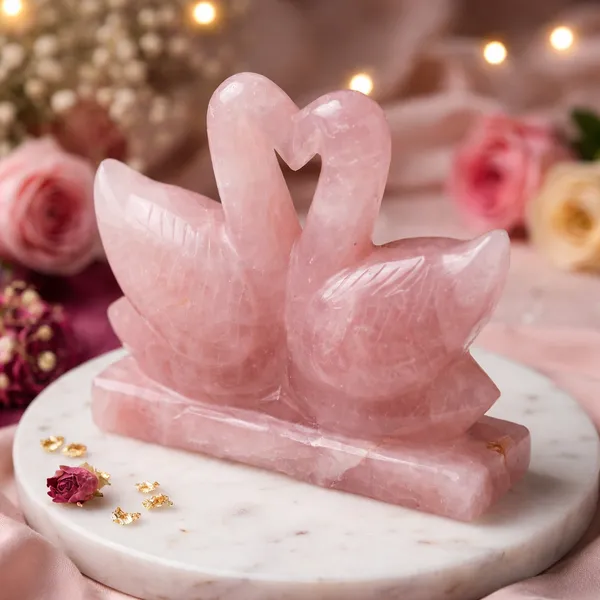 Rose_Quarts_Love_Ducks_Love,_Harmony_And_Relationship_Enhancer