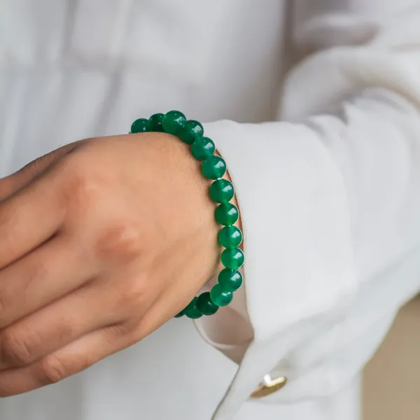 Natural_Green_Jade_Beaded_Bracelet