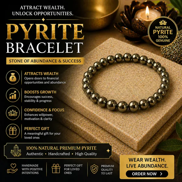 Natural_Peru_Pyrite_Beaded_Bracelet_Wealth,_Confidence_And_Protection_Enhancer