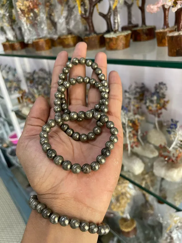 Natural_Peru_Pyrite_Beaded_Bracelet_Wealth,_Confidence_And_Protection_Enhancer