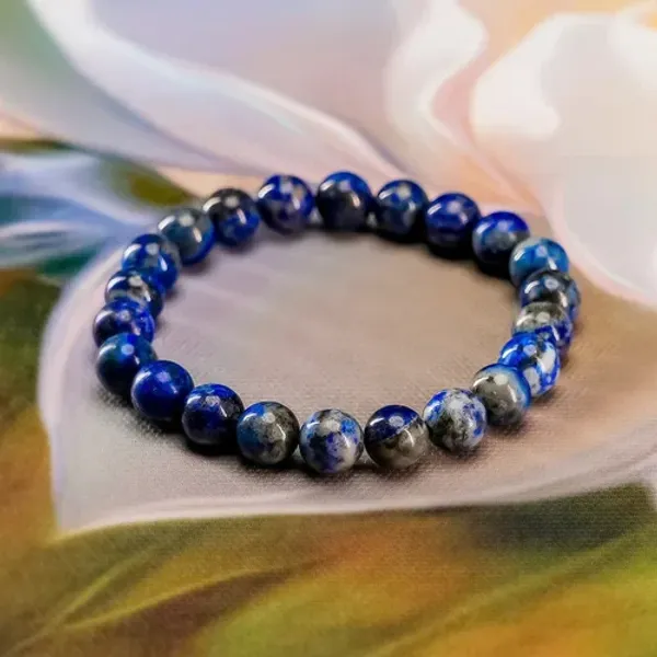 Natural_Blue_Lapis_Lazuli_Gemstone_Beaded_Bracelet_Wisdom,_Confidence_And_Communication_Enhancer