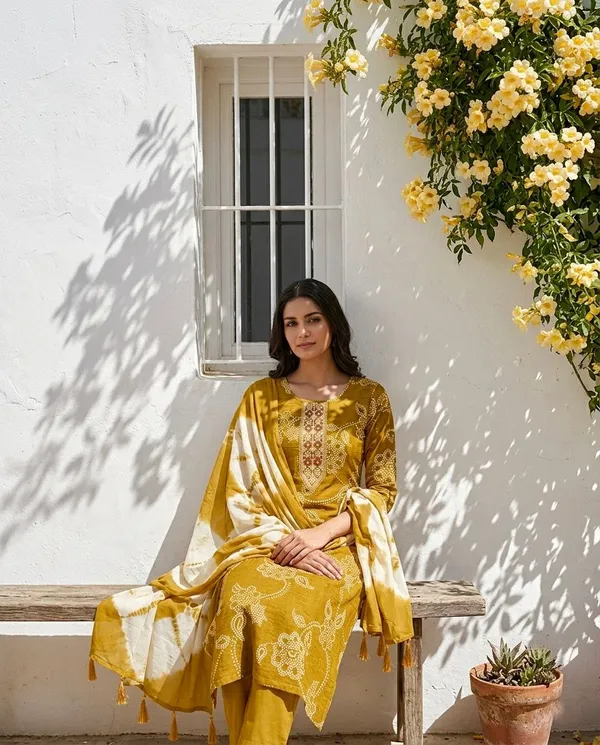 Yellow_Designer_Ethnic_Kurta_Set_With_Dupatta_For_Women